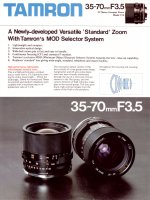 Adaptall-2 35-70mm F/3.5-4.5 Brochure