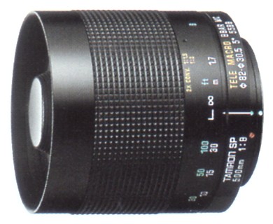 Tamron SP Adaptall-2 500mm F/8 Model 55BB Mirror Lens
