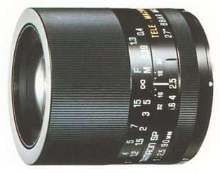 Tamron SP Adaptall-2 90mm F/2.5 Model 52B Lens